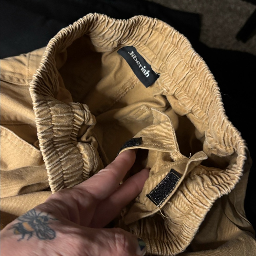 Jiberish Cargo Jogger Pants Men’s S | Streetwear Utility Style - Picture 4 of 8